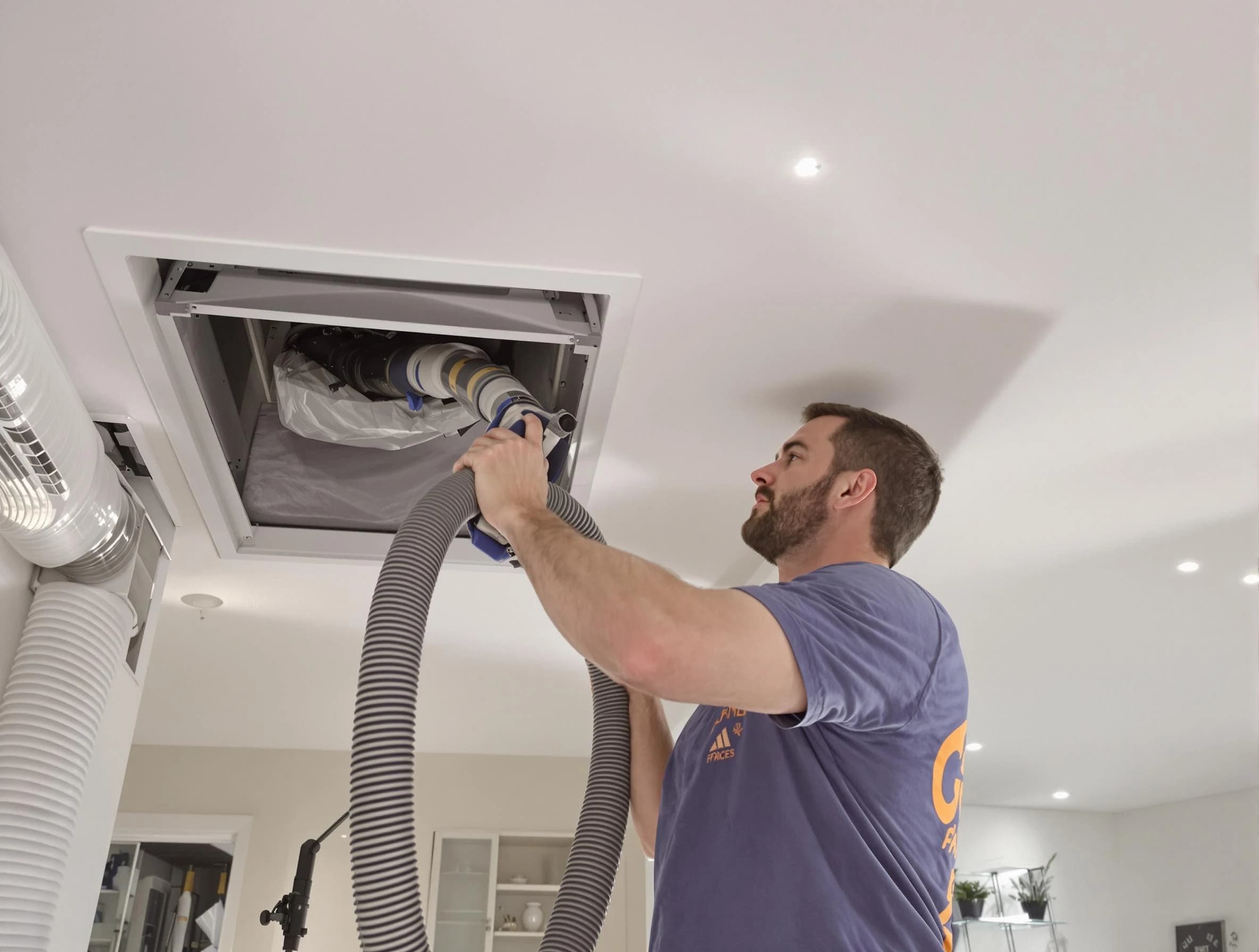 Precision indoor duct cleaning by Coolidge Air Duct Cleaning in Coolidge
