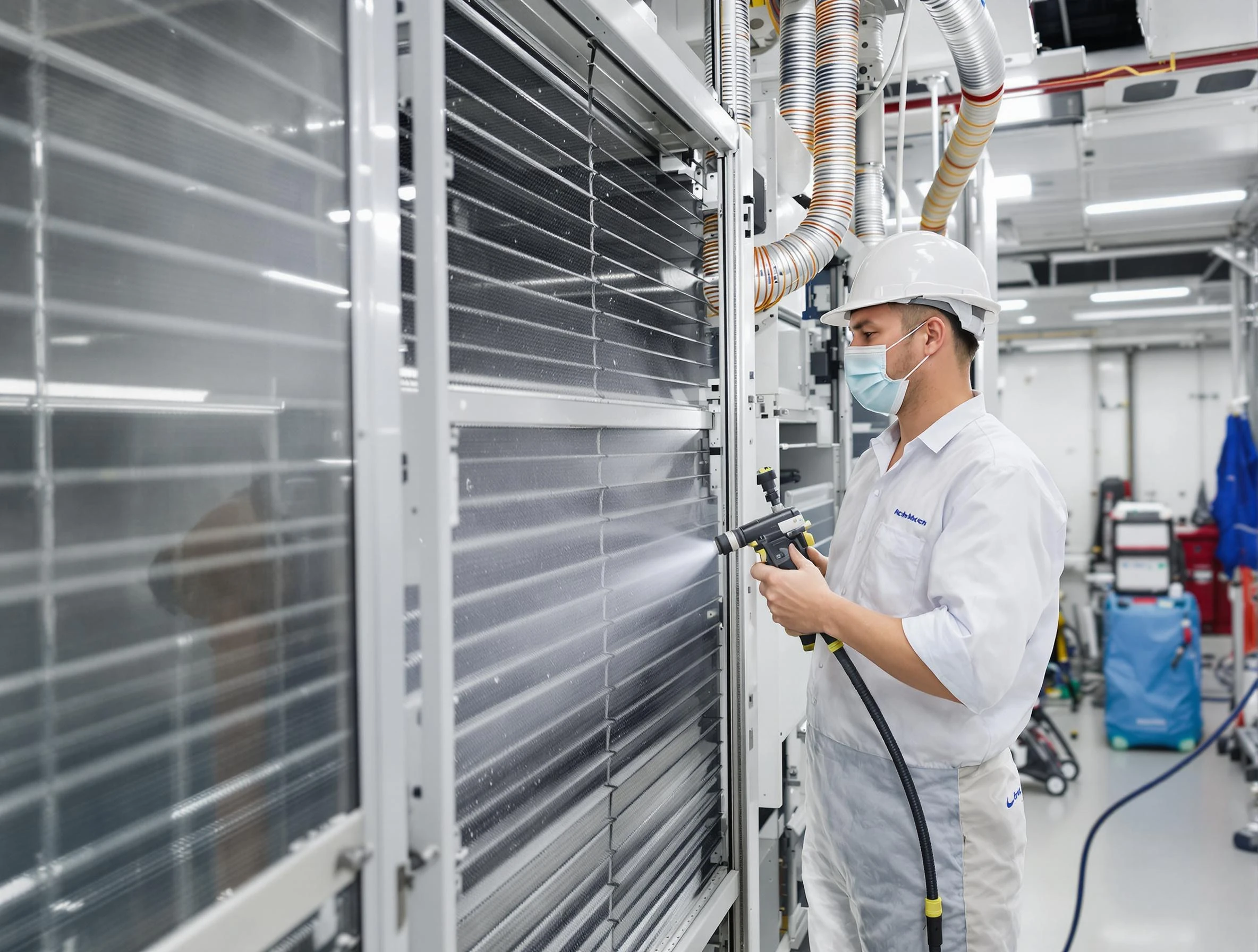 Professional AC coil cleaning by Coolidge Air Duct Cleaning in Coolidge