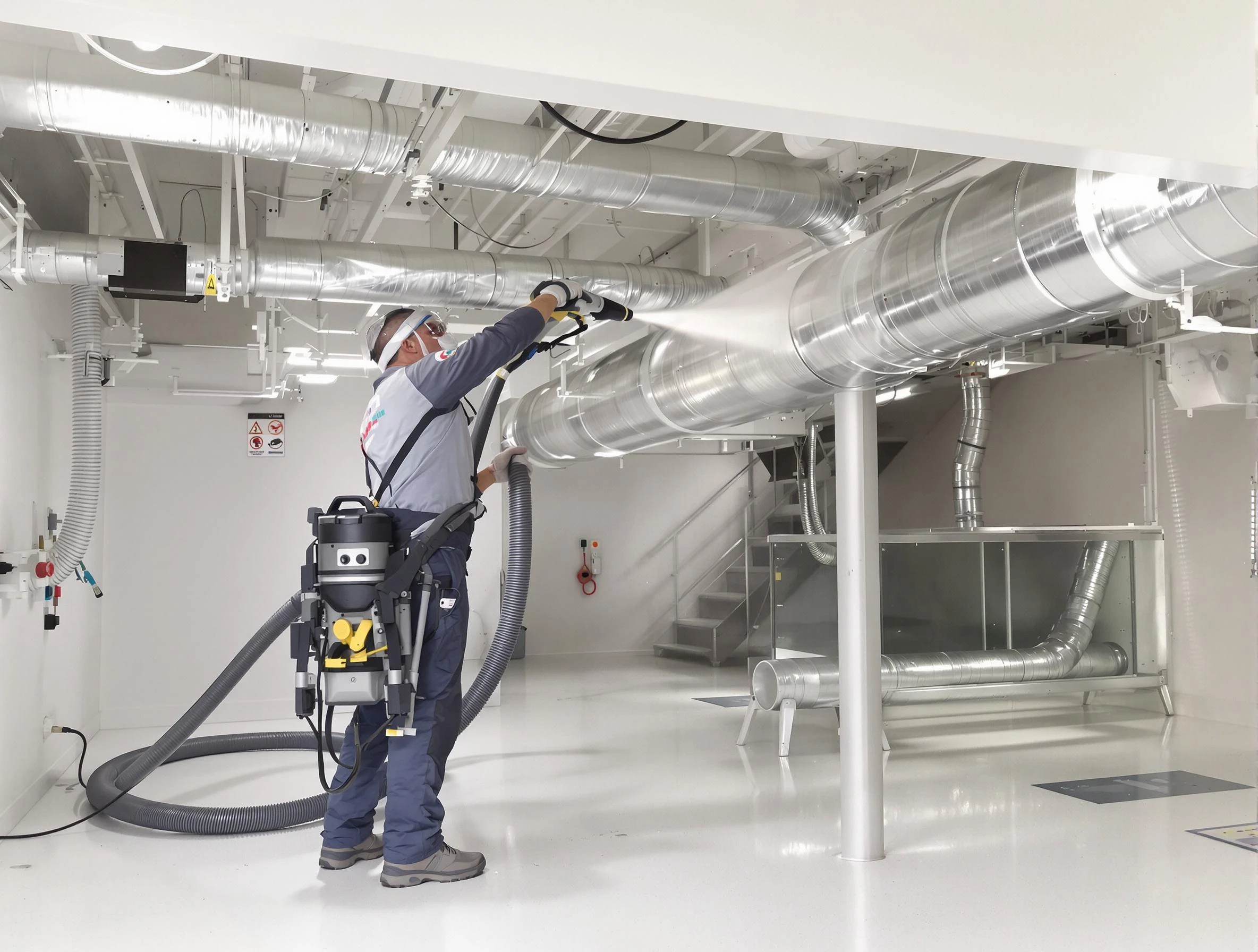 Professional central duct cleaning by Coolidge Air Duct Cleaning in Coolidge