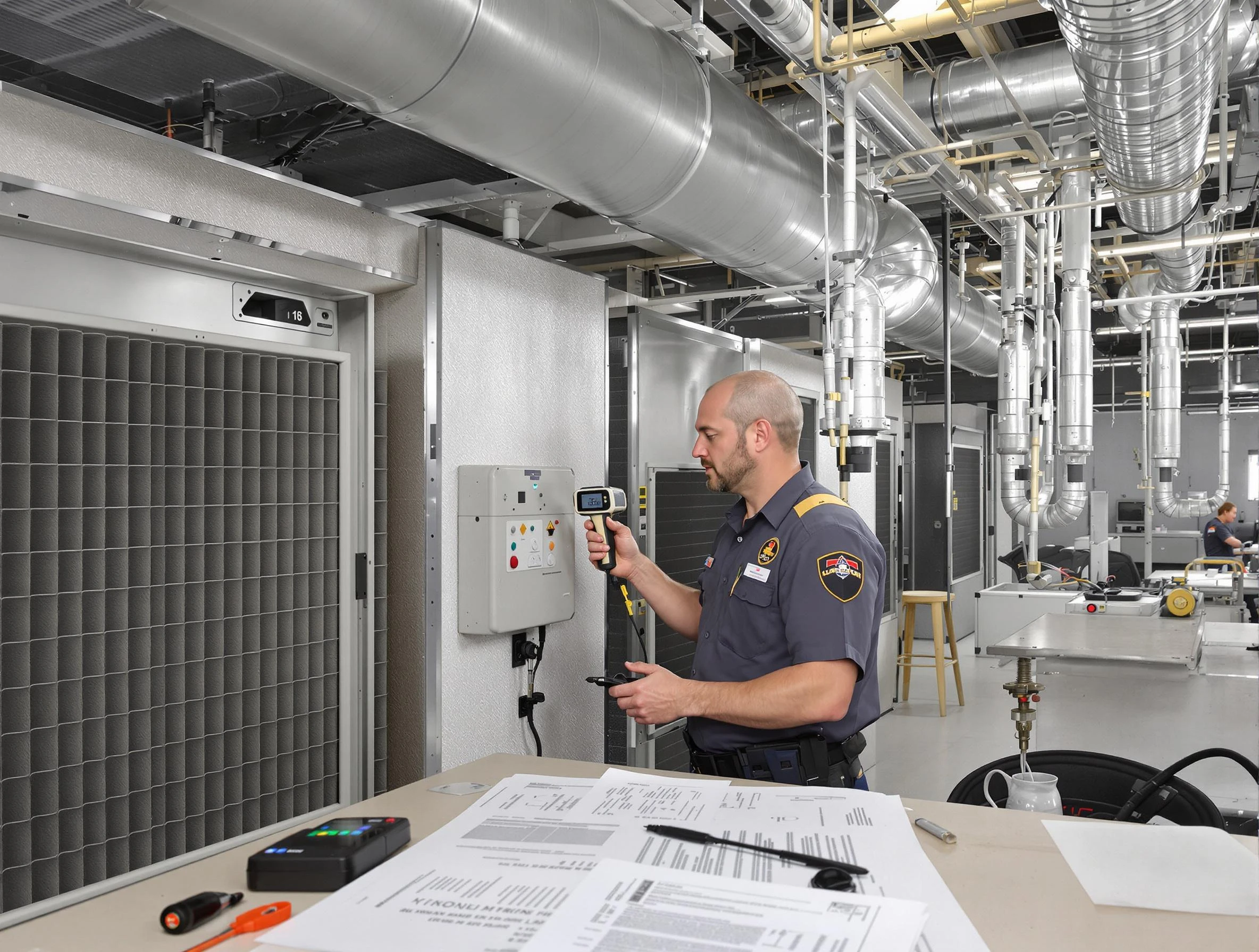 Professional filter system inspection by Coolidge Air Duct Cleaning in Coolidge