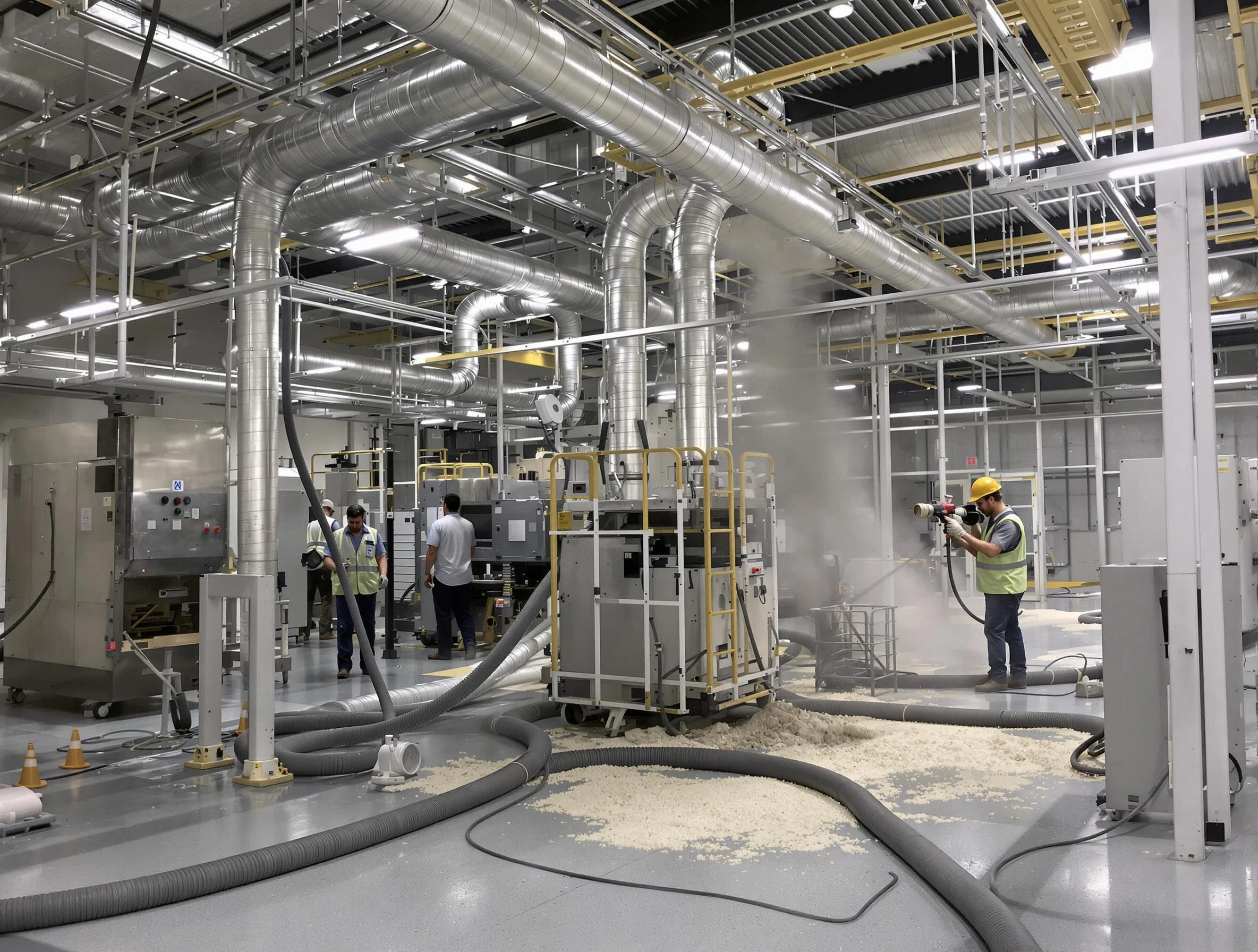 Heavy-duty industrial duct cleaning by Coolidge Air Duct Cleaning in Coolidge